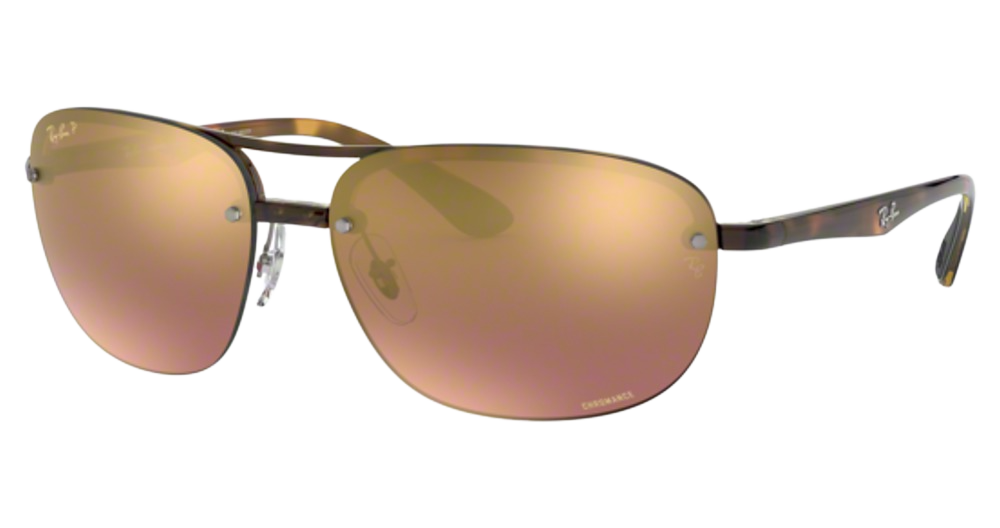 Ray-Ban RB4275CH aviator sunglasses in Light Havana