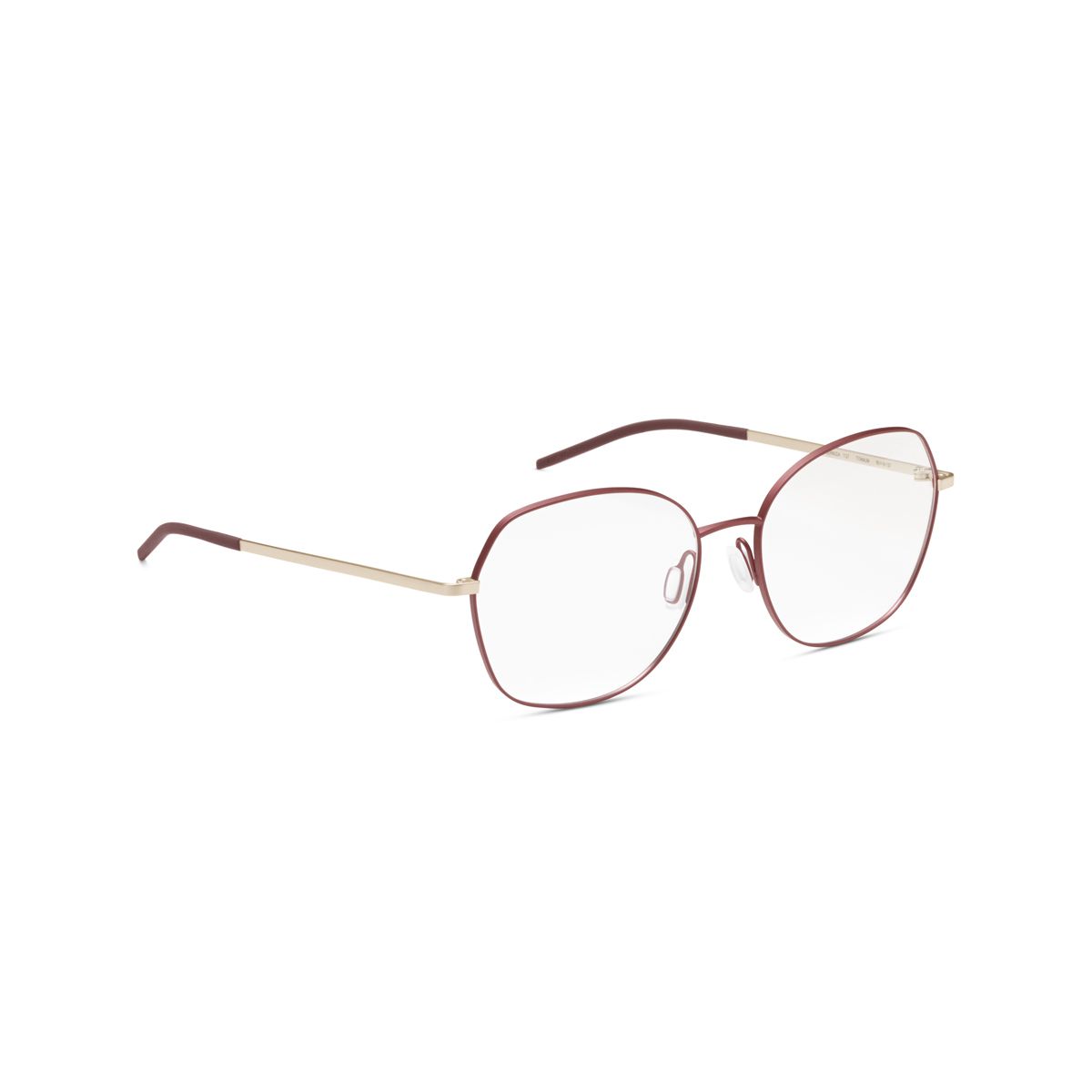 Mat Red / Mat Light White Gold