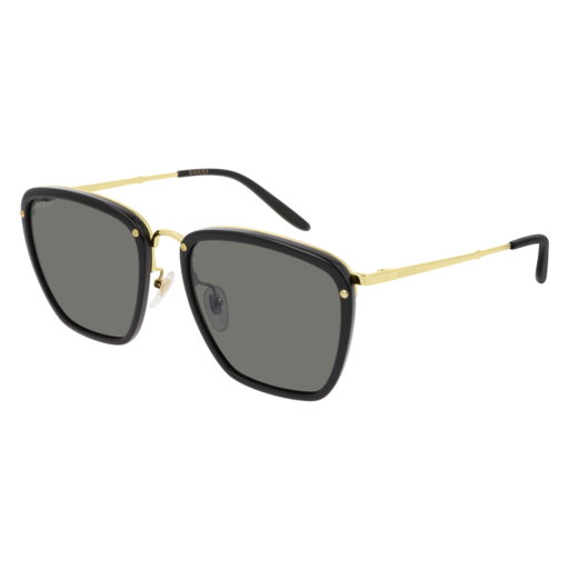 Gucci GG0673S rectangle sunglasses in Black