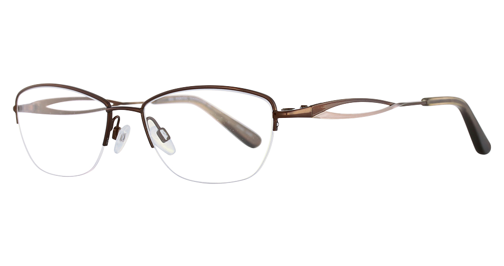 Shiny Dark Brown /Silver
