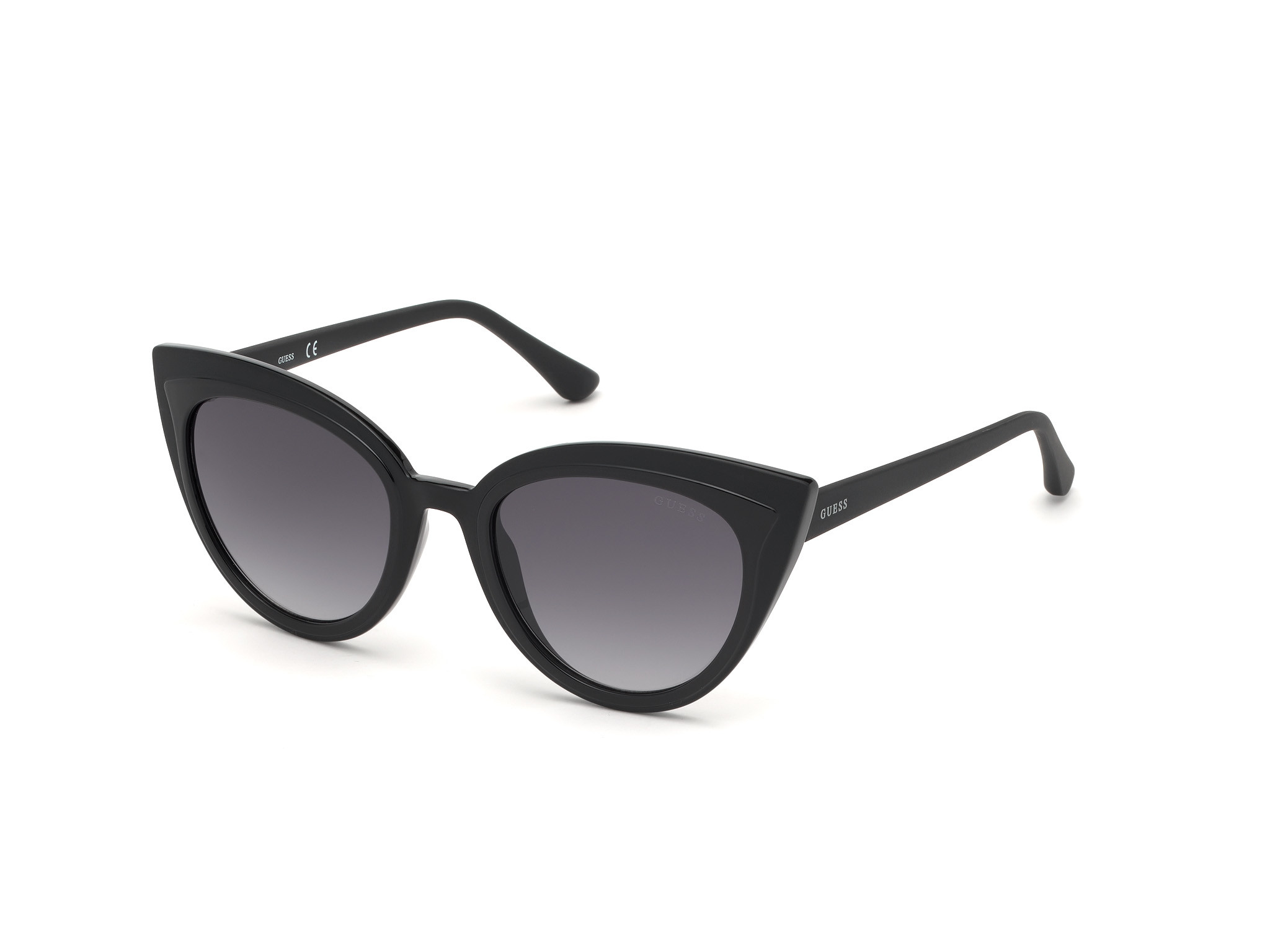 Shiny Black  / Gradient Smoke Lenses