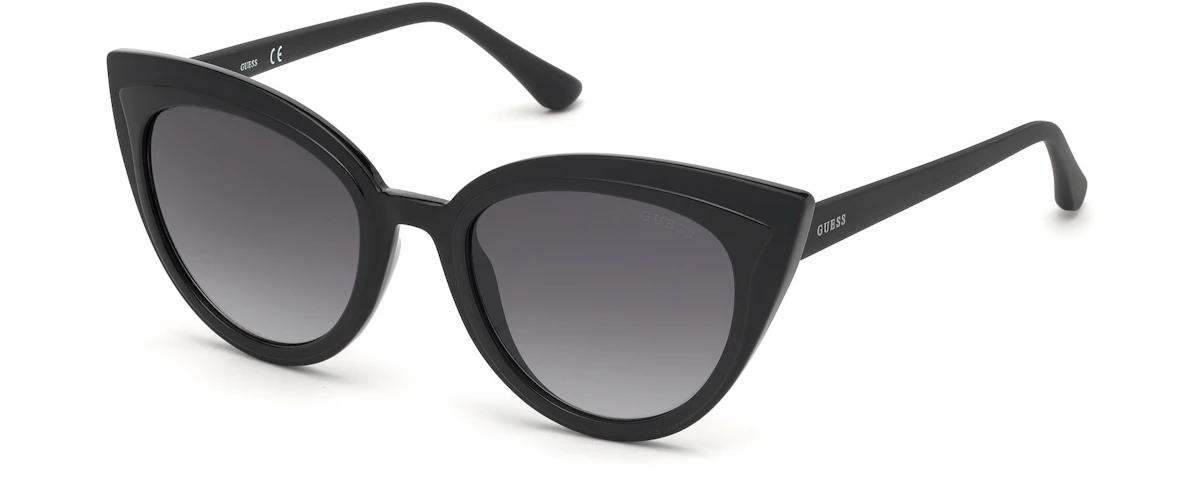 Shiny Black / Gradient Smoke Lenses