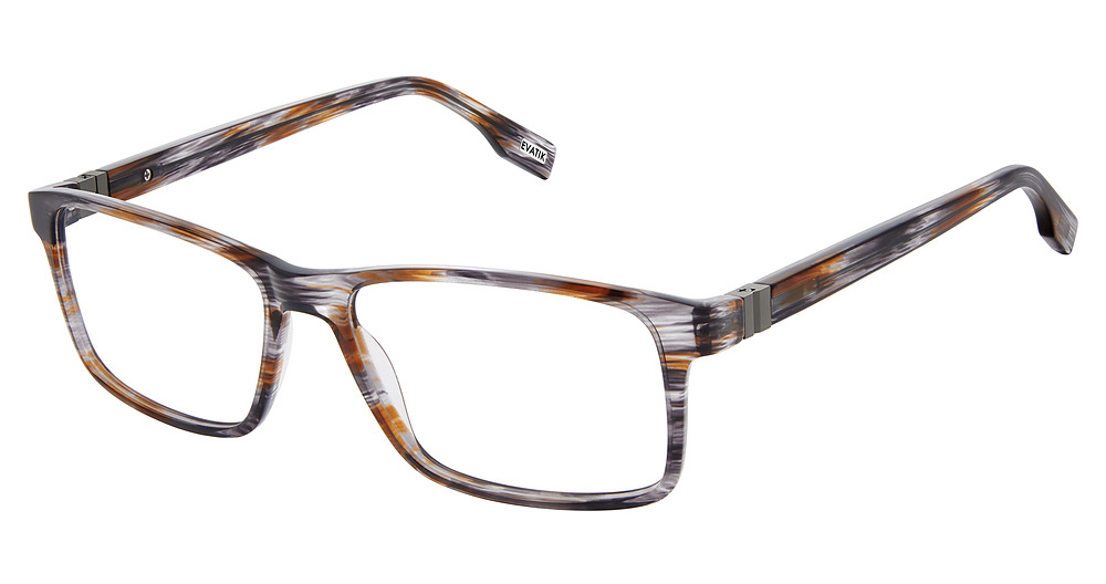CHARCOAL COPPER STRIPE