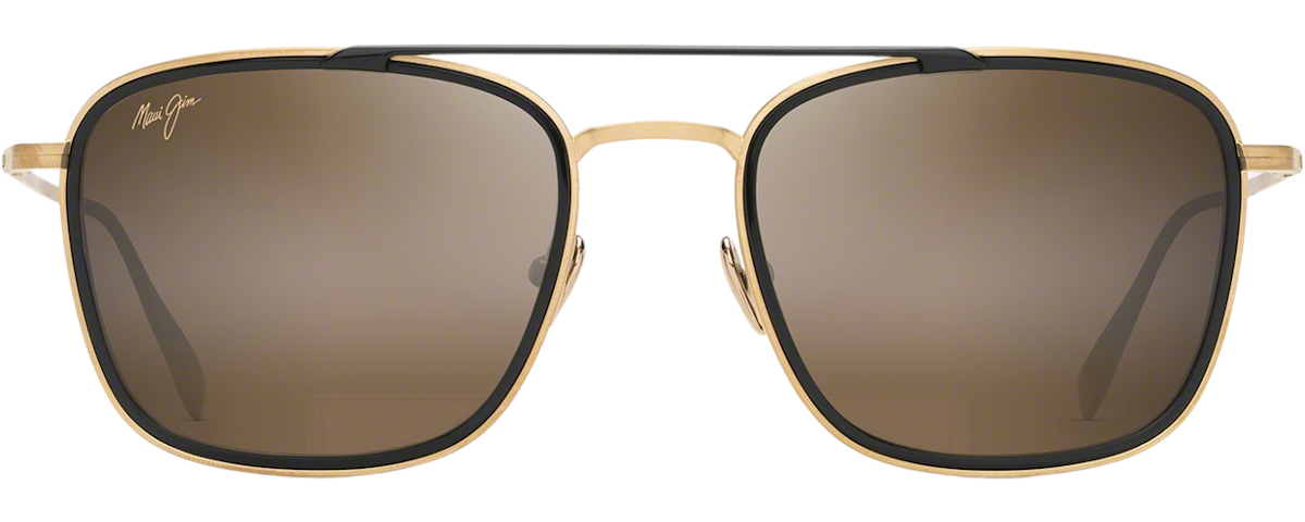 Gold Matte with Black Gloss Rim