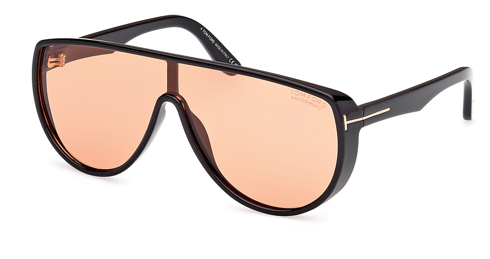 Tom Ford FT1182 sunglasses in Black/Other/Brown