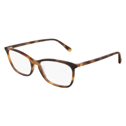 Gucci GG0548O round eyeglasses in Havana Havana Transparent