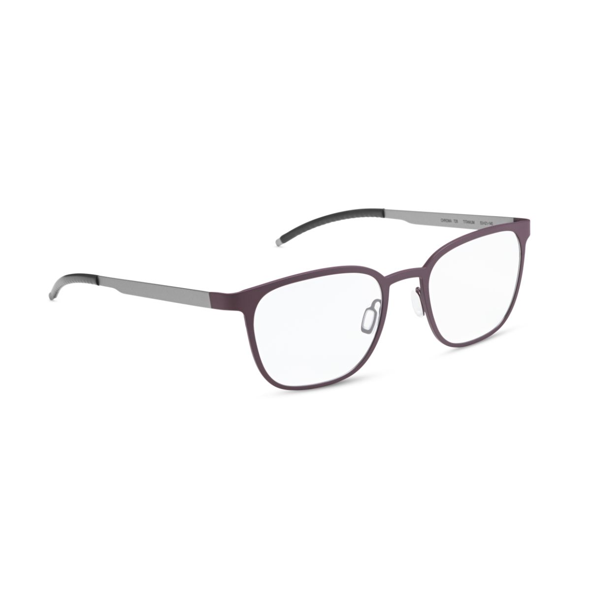 Mat Red Mahogany / Sandblasted Titanium