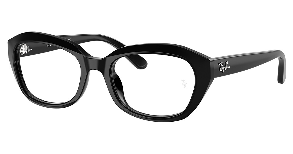 Ray-Ban RY1636 round eyeglasses in Black