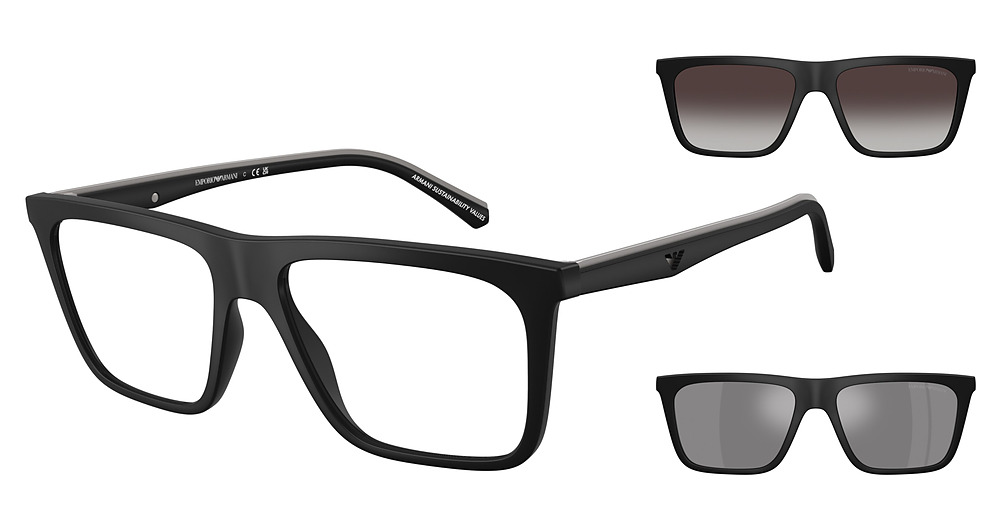 MATTE BLACK / CLEAR