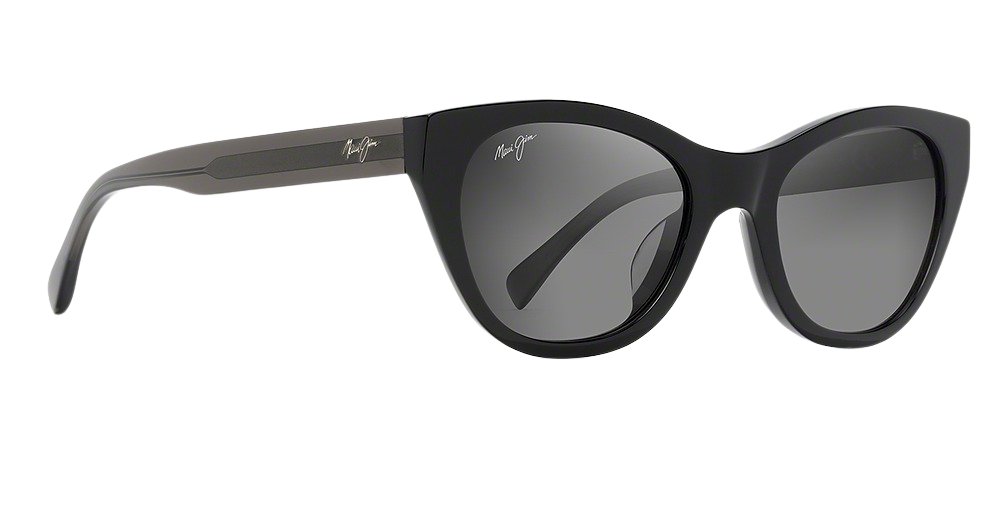 MJRX Black w/ Trans Dark Grey Temples / MJRX