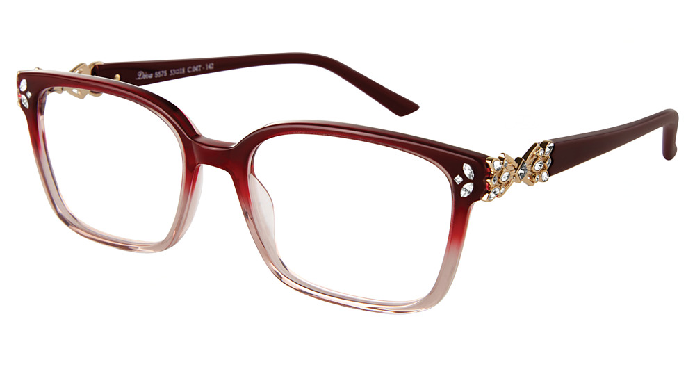 BURGUNDY FADE-GOLD