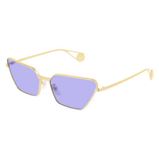 Gucci GG0538S rectangle sunglasses in Gold