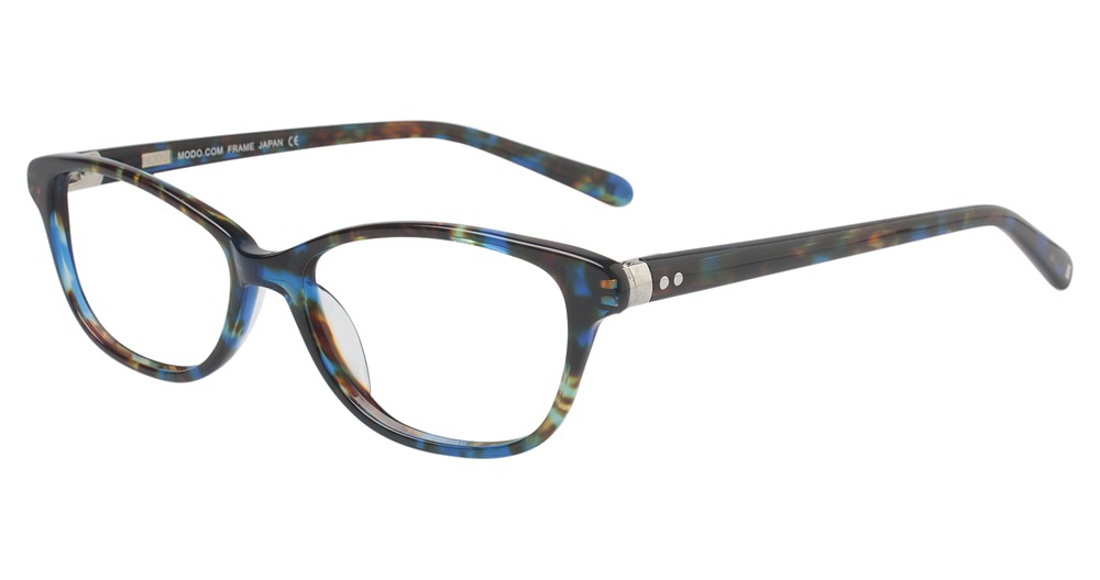 Modo 6517 round eyeglasses in Lapis
