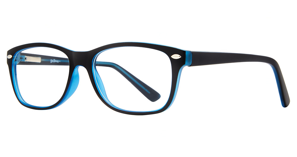MATTE BLACK/BLUE