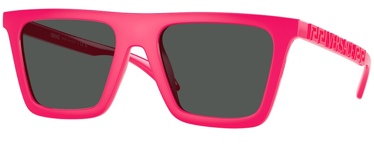 FUXIA FLUO / DARK GREY