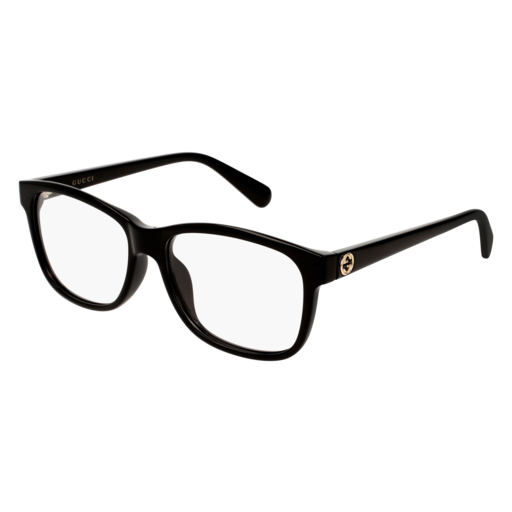 Gucci GG0374OA rectangle eyeglasses in Black