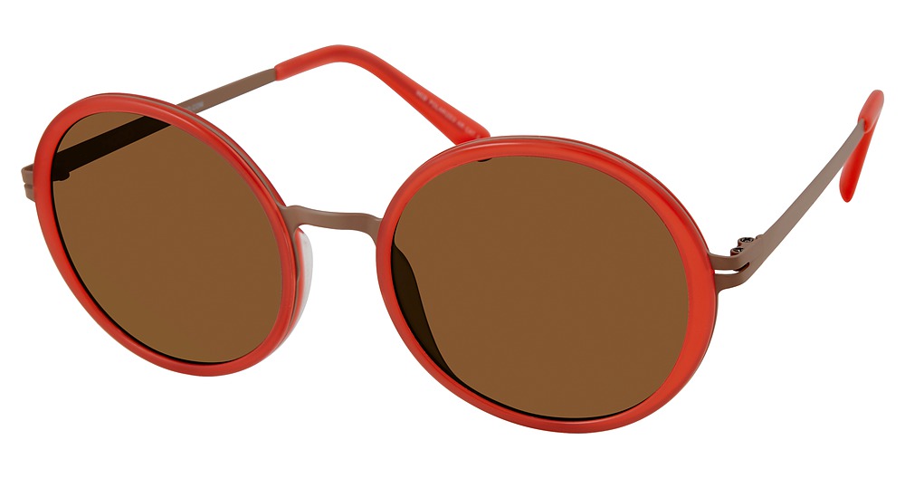 Modo 464 round sunglasses in Red