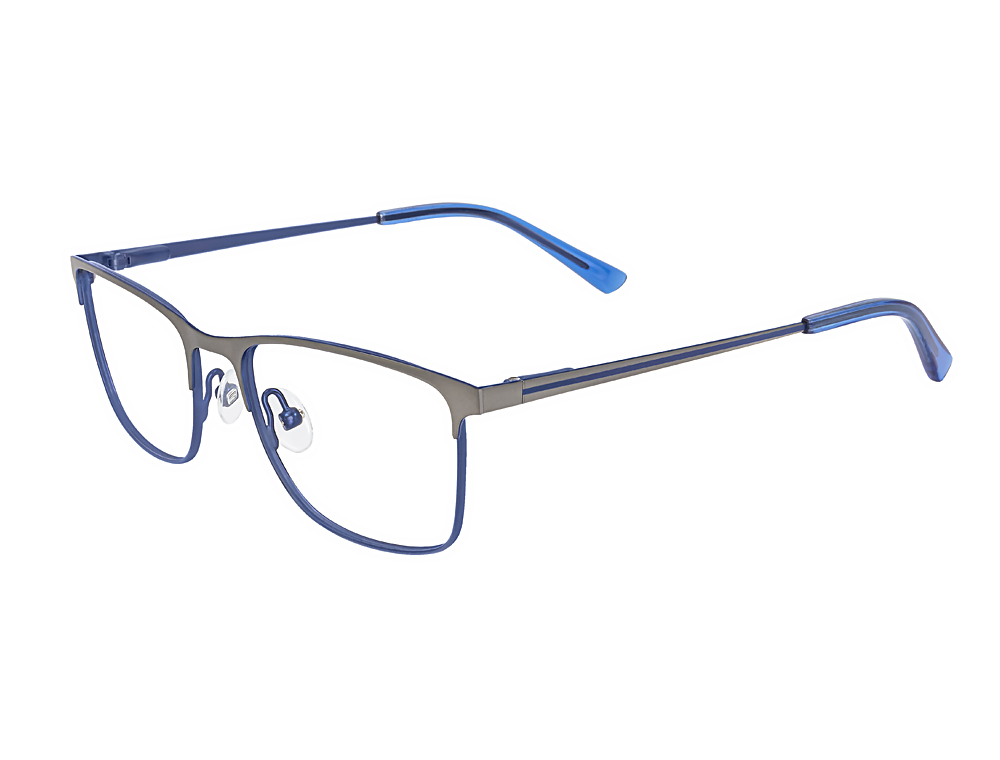 Gunmetal/Blue