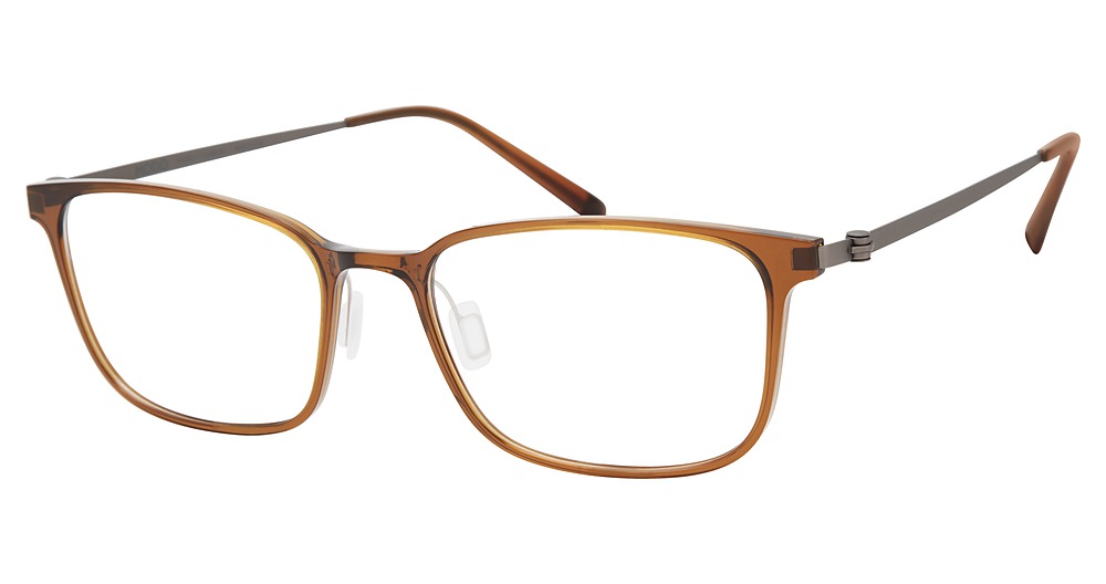 Modo 7005 Global Fit round eyeglasses in Brown