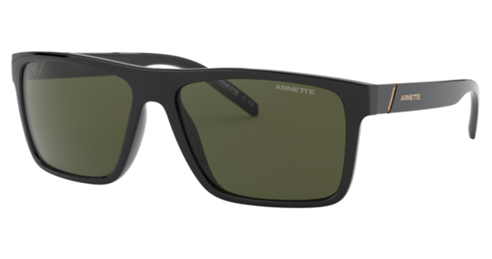 SHINY BLACK / DARK GREEN