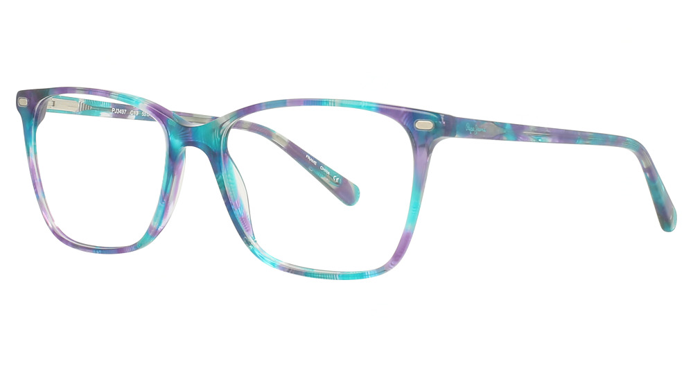 Purple/Aqua Tortoise