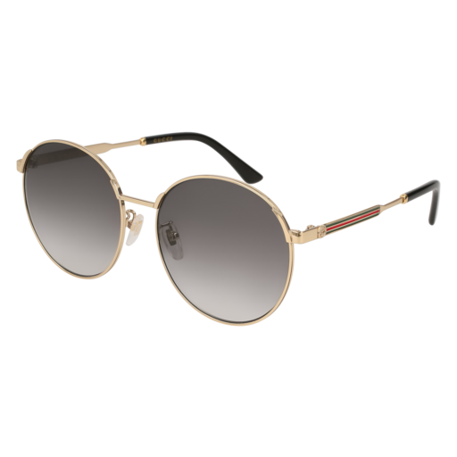 Gucci GG0206SK round sunglasses in Gold