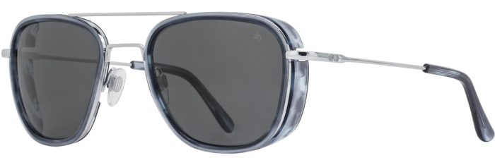 Silver Navy / Grey Nylon