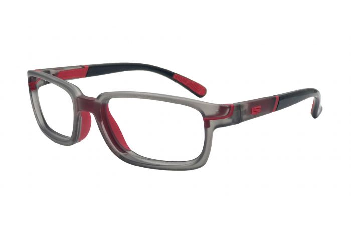 Semi-Crystal Black/Red