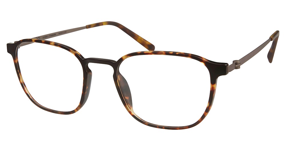 Modo 7003 round eyeglasses in Matte Tortoise
