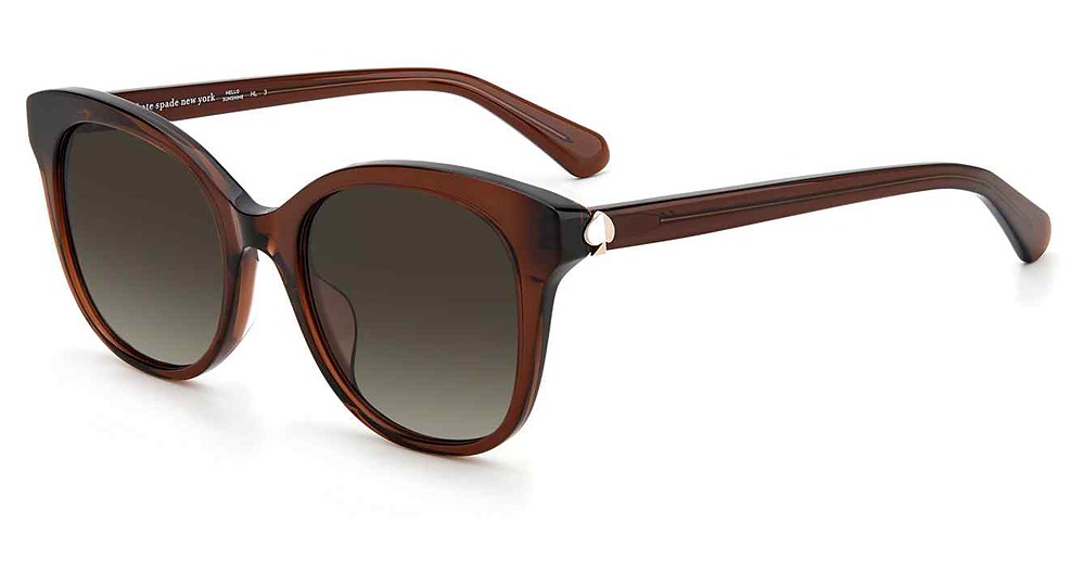 Kate Spade BIANKA/G/S cateye sunglasses in Brown/Brown Gradient