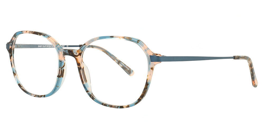 Teal & Pink Tortoise / Teal
