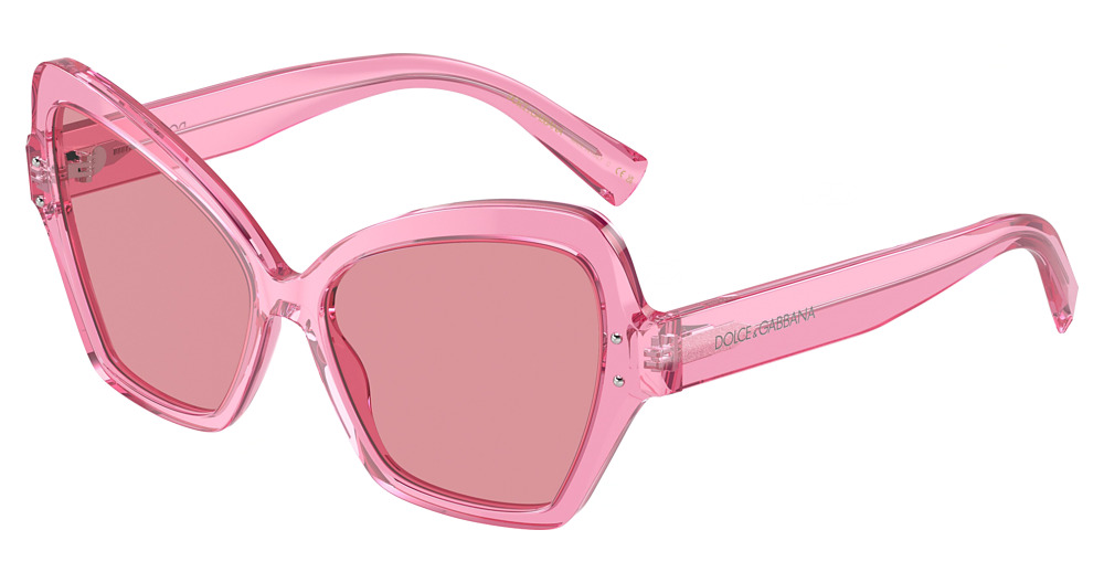 TRANSPARENT PINK / PINK MIRROR INTERNAL SILVER