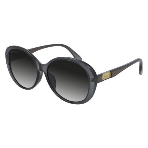 Gucci GG0793SK round sunglasses in Grey Grey Grey/Grey