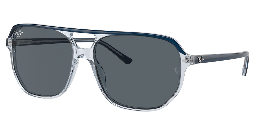 BLU ON TRANSPARENT BLU / BLUE