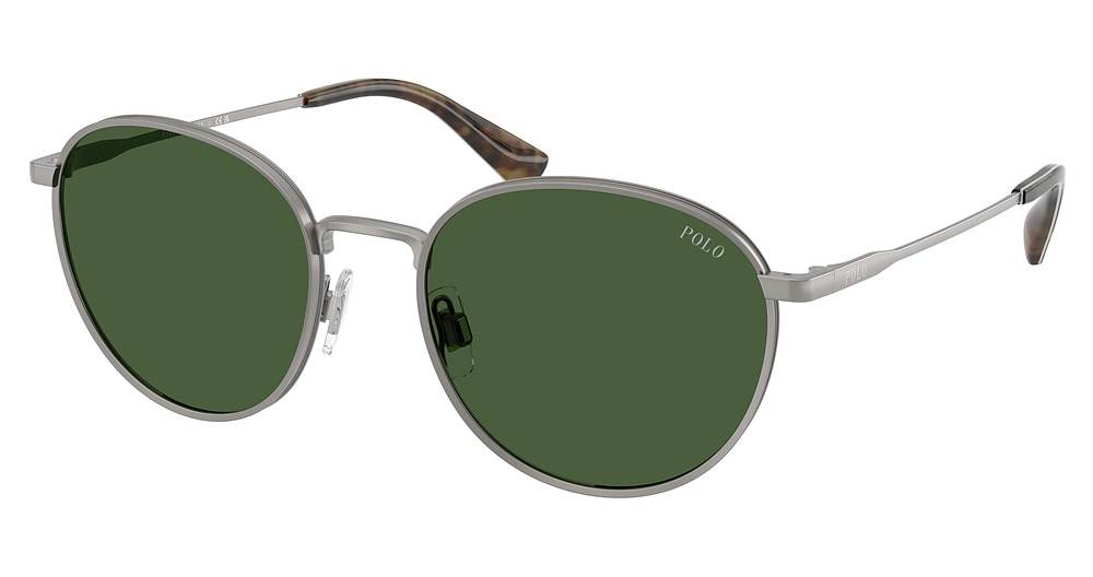SEMISHINY GUNMETAL / BOTTLE GREEN