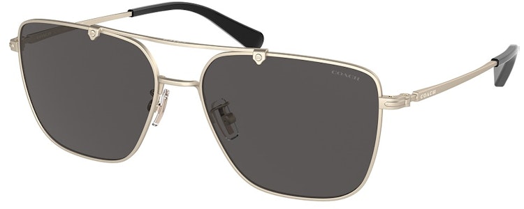 SATIN LIGHT GOLD / DARK GREY SOLID