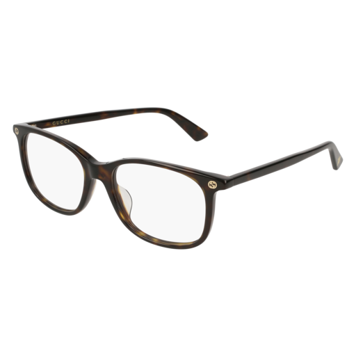 Gucci GG0157OA rectangle sunglasses in Havana