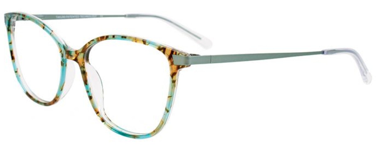 Multicolor Mint & Brown & Light Brown/Satin Mint