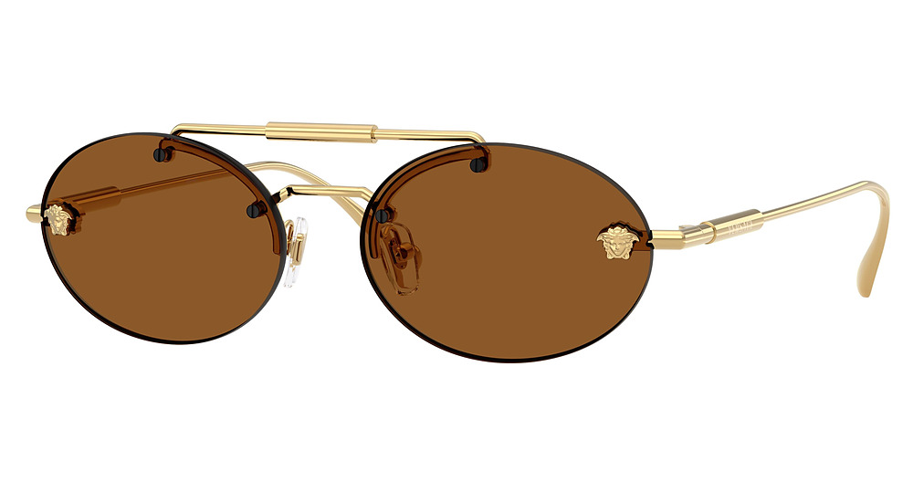 GOLD / DARK BROWN