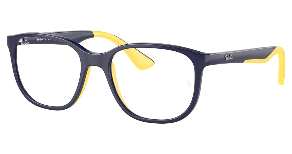 DARK BLU ON RUBBER YELLO