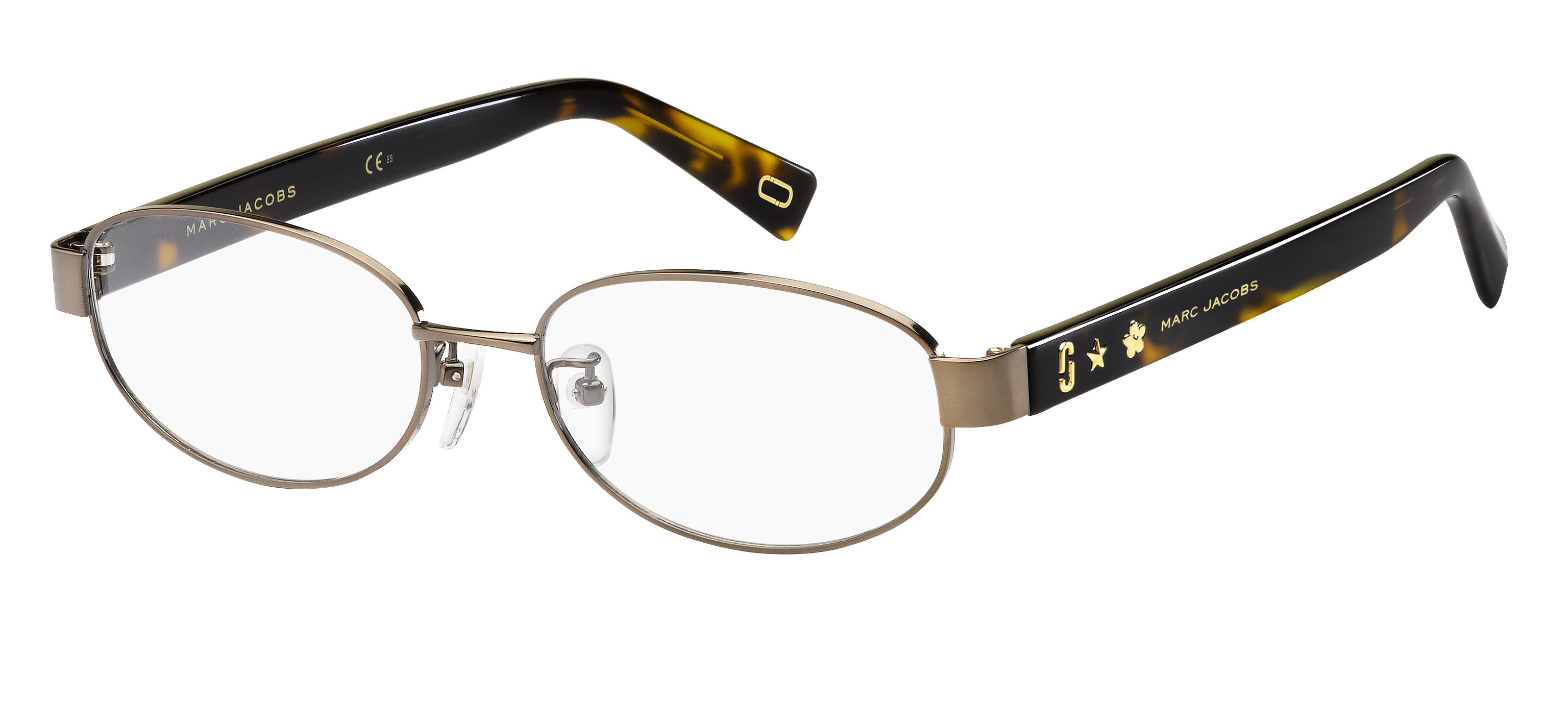 Marc Jacobs Marc 347/F rectangle eyeglasses in Brown