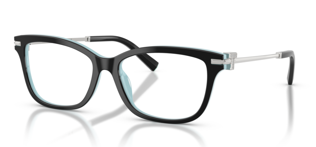 BLACK ON TIFFANY BLUE