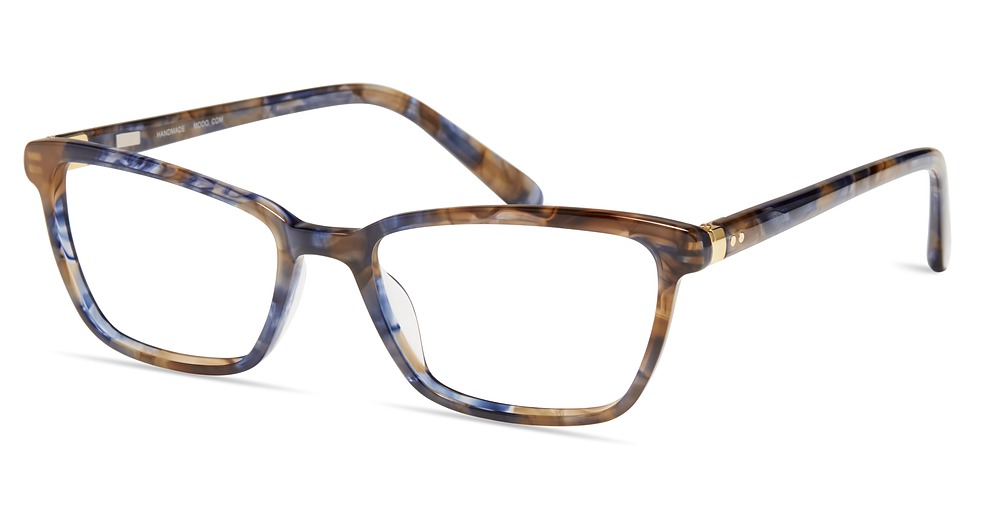 Brown-blue Melange
