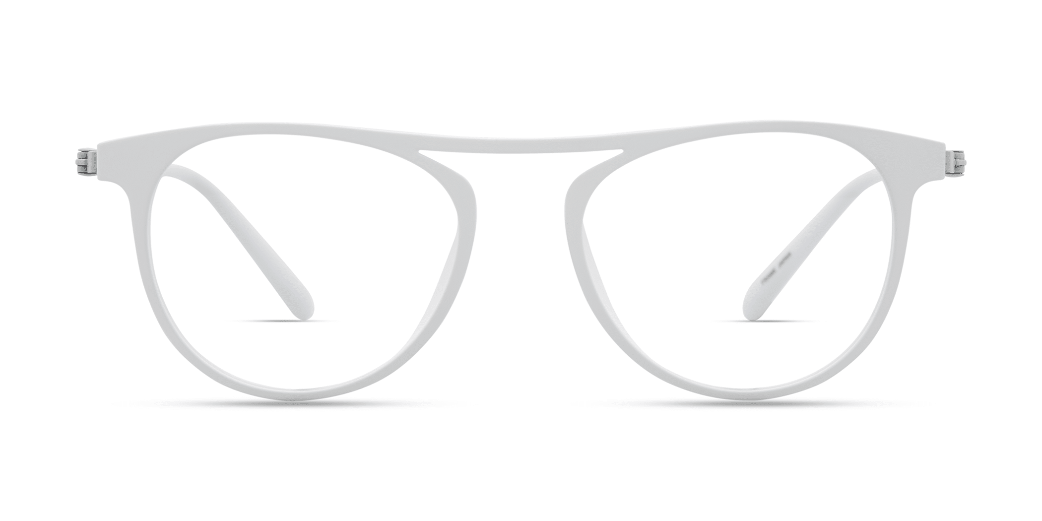 Modo 7012 cateye eyeglasses in Matte White