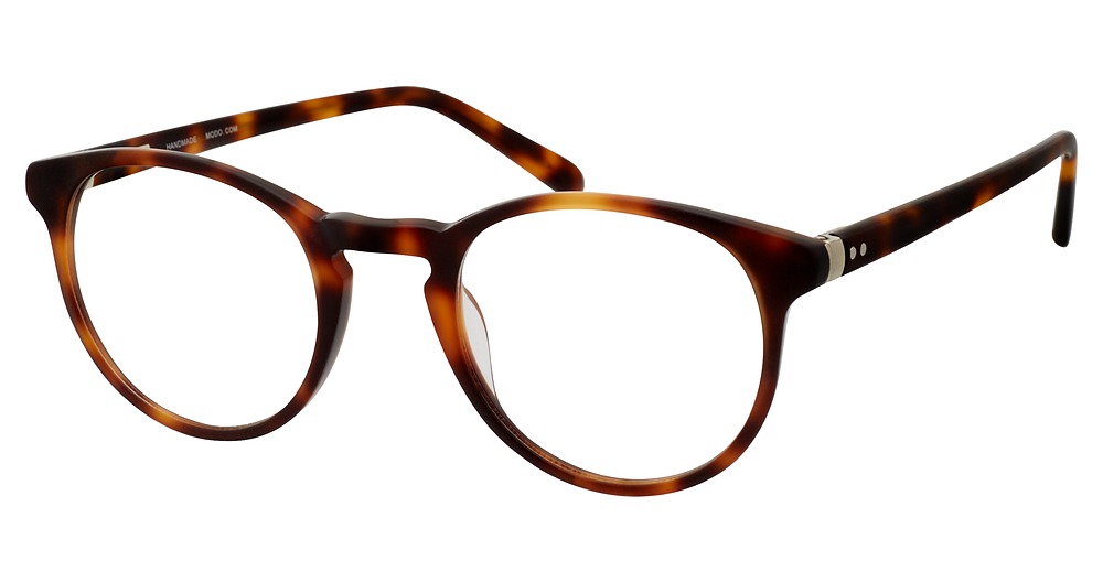 Modo 6527 round eyeglasses in Matte Tortoise