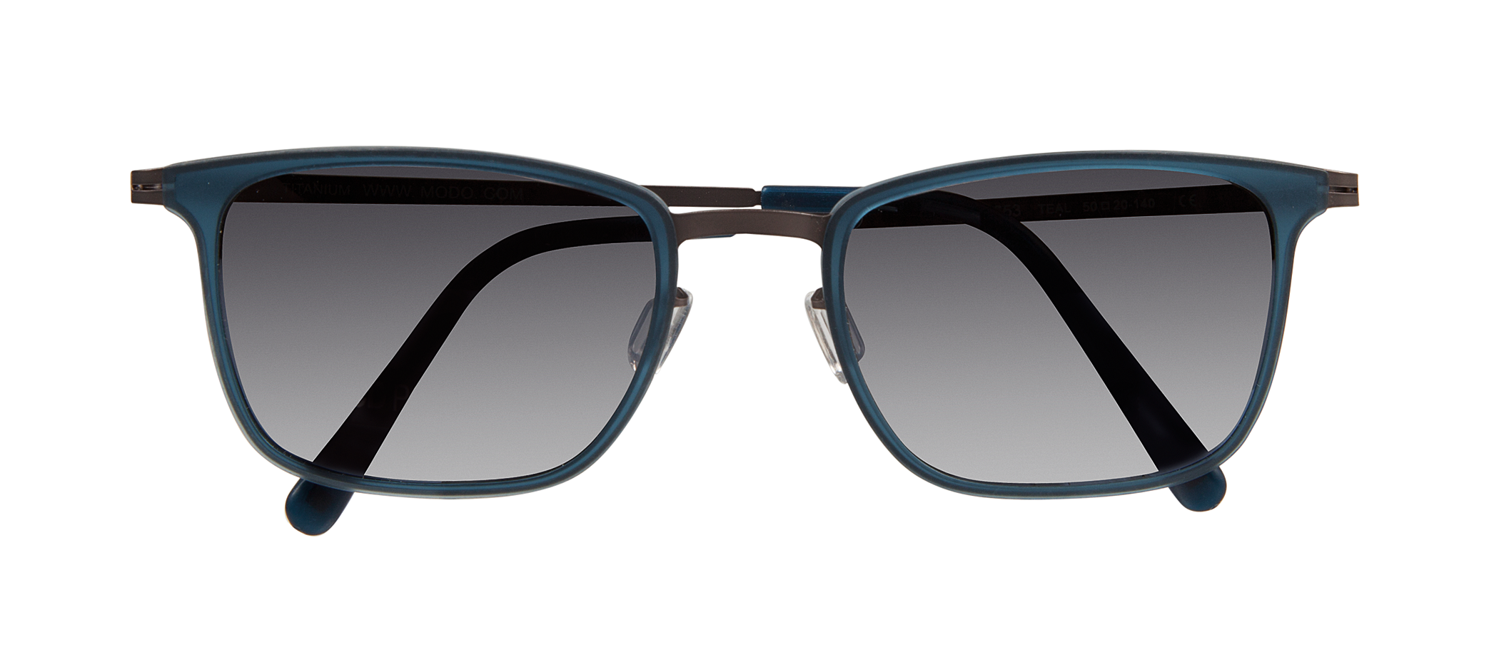 Modo 653 irregular sunglasses in Teal