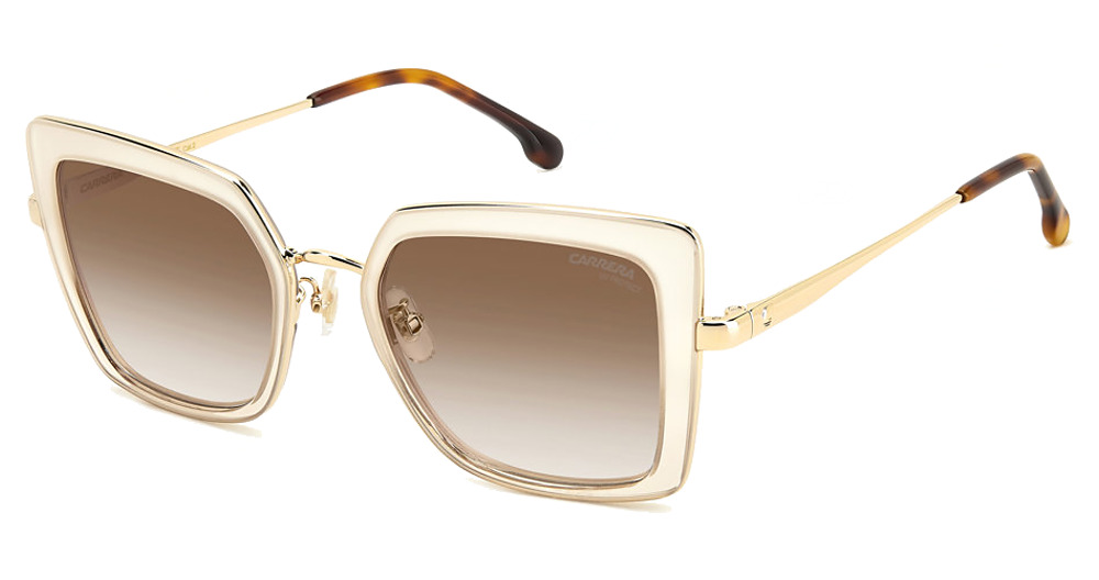 IVORY / BROWN SHADED