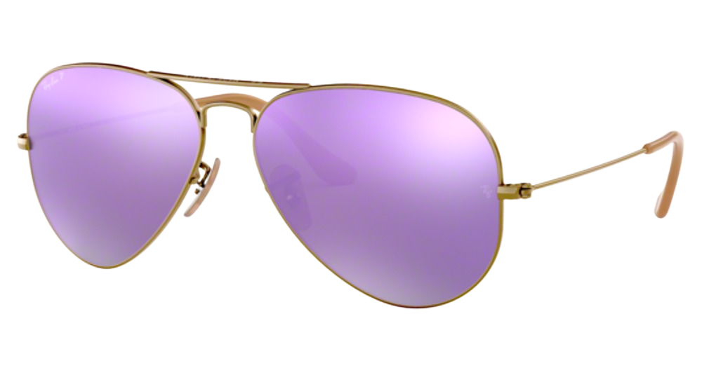 DEMI GLOSS BRUSHED BRONZ / GREY MIRROR LILAC