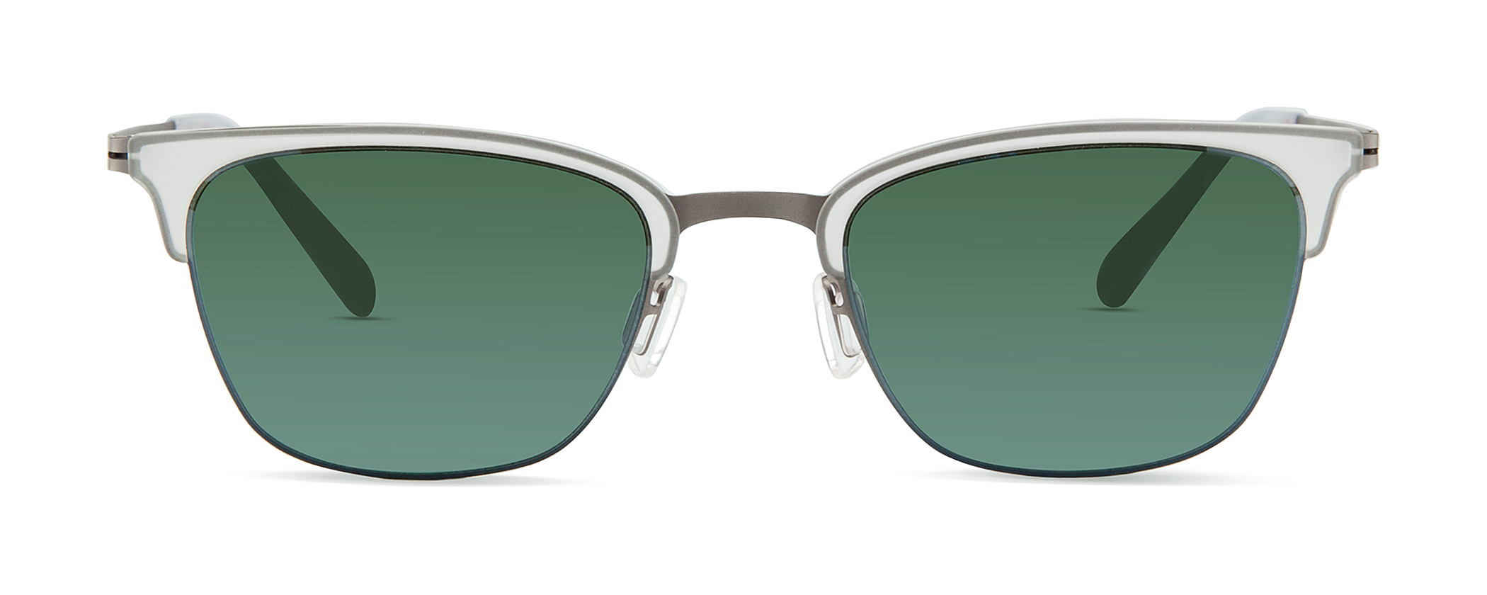 Modo 659 irregular sunglasses in Crystal