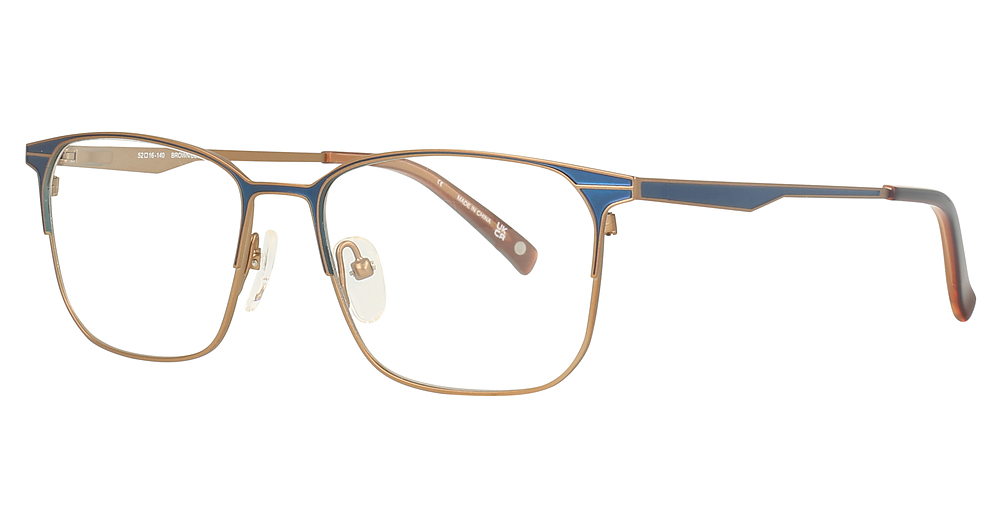 Brown/Blue